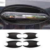 Max Carbon Fiber Car Outside Door Handle Cover Bowl Sticker Trim For BMW G20 28