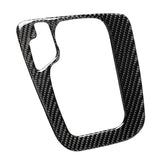 Max Carbon Fiber Gear Shifter Frame Panel Cover Trim Sticker For BMW E46 3Series