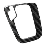 Max Carbon Fiber Gear Shifter Frame Panel Cover Trim Sticker For BMW E46 3Series