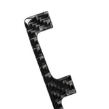 Max Middle Carbon Fiber Center Console Panel Cover Stickers For BMW E46 3 Series