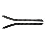 Maxbell Carbon Fiber Rear Fog Light Frame Cover Trim Sticker For Tesla model 3 18-19
