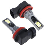 Maxbell Pair H8 H11 3030 24W 12-LED Conversion Kit 6500K Car Bulb Fog Driving Light