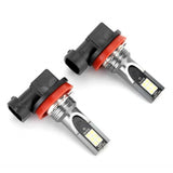 Maxbell Pair H8 H11 3030 24W 12-LED Conversion Kit 6500K Car Bulb Fog Driving Light