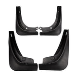 Maxbell Black Car Mud Flap Front and Rear Wheel Guard Fender for Tesla Model 3 16-19