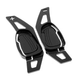 Max 2x Steering Wheel Shift Paddle Extension For AUDI S3/S6/S8/SQ5/RS5 black