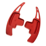 Max Maxb 2Pc Steering Wheel Shift Paddle Extension for Mercedes-Benz GLKGLSLKRM RED