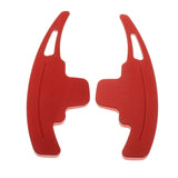 Max Maxb 2Pc Steering Wheel Shift Paddle Extension for Mercedes-Benz GLKGLSLKRM RED