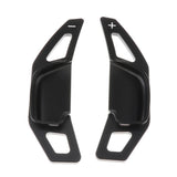 Max Maxb 2Pc Steering Wheel Shift Paddle Extension For Toyota Camry RAV4 Carola black