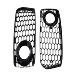 Max Maxb FRONT BUMPER FOG LIGHT GRILLE COVER for A5 S-Line S5 B8 RS5 08 Black Frame