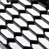 Max Maxb FRONT BUMPER FOG LIGHT GRILLE COVER for A5 S-Line S5 B8 RS5 08 Black Frame