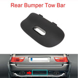 Max Maxb For BMW E53 X5 00-06 Black Rear Bumper Tow Bar Cover Trim Mount with Hole