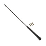 Max Maxb Car Roof Mast Whip Amplified Radio AM/FM Aerial Antenna w/ 3 Screws 16inch