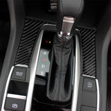 Max Maxb Carbon Fiber Inner Gear Shift Box Panel Decor Cover Trim for Honda Auto Part