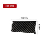 Max Maxb Carbon Fiber Dashboard Decorative Panel Cover Trim for Honda Civic 2016-2018
