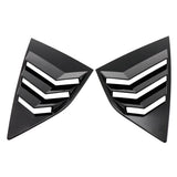 Max Maxb Car Rear Window Blinds Side Louvers Vent for Ford Focus ST RS MK3 2012-2018