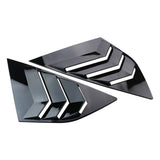 Max Maxb Car Rear Window Blinds Side Louvers Vent for Ford Focus ST RS MK3 2012-2018