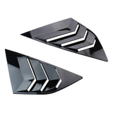 Max Maxb Car Rear Window Blinds Side Louvers Vent for Ford Focus ST RS MK3 2012-2018