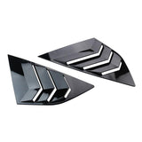 Max Maxb Car Rear Window Blinds Side Louvers Vent for Ford Focus ST RS MK3 2012-2018