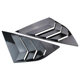 Max Maxb For Ford Focus ST RS MK3 Hatchback Carbon Fiber Window Side Louvers Vent