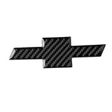 Max Maxb Carbon Fiber Mouldings Car Logo Trim Sticker for Chevrolet Camaro 17-19
