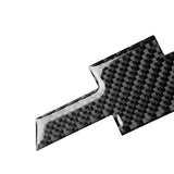 Max Maxb Carbon Fiber Mouldings Car Logo Trim Sticker for Chevrolet Camaro 17-19