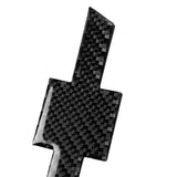 Max Maxb Carbon Fiber Mouldings Car Logo Trim Sticker for Chevrolet Camaro 17-19