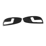Max Maxb Carbon Fiber Seat Handle Panel Cover Trim Inner for Chevrolet Camaro 2017-19