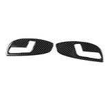 Max Maxb Carbon Fiber Seat Handle Panel Cover Trim Inner for Chevrolet Camaro 2017-19