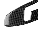 Max Maxb Carbon Fiber Seat Handle Panel Cover Trim Inner for Chevrolet Camaro 2017-19