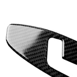 Max Maxb Carbon Fiber Seat Handle Panel Cover Trim Inner for Chevrolet Camaro 2017-19