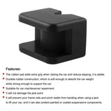 Max Maxb 2xJack Pad Adapter for Jack Pad Universal Slotted Frame Rubber Stand 2-3 Ton