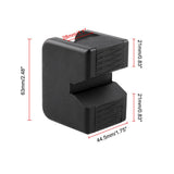 Max Maxb 2xJack Pad Adapter for Jack Pad Universal Slotted Frame Rubber Stand 2-3 Ton