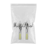 Max Maxb 2pcs H1 COB White 6000K COB LED 1000LM DRL Head Driving Fog Beam Light Lamp