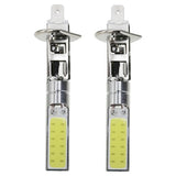 Max Maxb 2pcs H1 COB White 6000K COB LED 1000LM DRL Head Driving Fog Beam Light Lamp