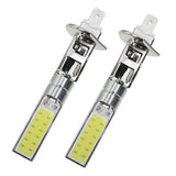 Max Maxb 2pcs H1 COB White 6000K COB LED 1000LM DRL Head Driving Fog Beam Light Lamp
