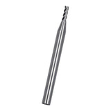 Max Maxb CNC Tungsten Steel Three-edge HRC45 Degree Flat-end Milling Tool 2x4Dx50mm