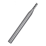Max Maxb CNC Tungsten Steel Three-edge HRC45 Degree Flat-end Milling Tool 2x4Dx50mm