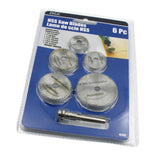Max Maxb 5 Pieces Cutting Blade Discs Wheels 22mm-44mm w/ 3.2mm Mandrel Rotary Tool