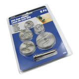 Max Maxb 5 Pieces Cutting Blade Discs Wheels 22mm-44mm w/ 3.2mm Mandrel Rotary Tool