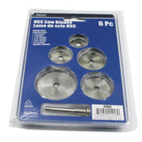 Max Maxb 5 Pieces Cutting Blade Discs Wheels 22mm-44mm w/ 3.2mm Mandrel Rotary Tool