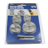 Max Maxb 5 Pieces Cutting Saw Blade Discs Wheels 22mm-44mm w/6mm Mandrel Rotary Tool