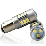 Max Maxb Auto Car 27LED Fog Headlight Bulbs Conversion Kit Hi/Lo Beam Lamps 1157 2835