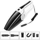 Max Maxb Portable 120W 12V Handheld Cyclonic Car Vacuum Cleaner Wet/Dry  White