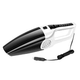 Max Maxb Portable 120W 12V Handheld Cyclonic Car Vacuum Cleaner Wet/Dry  White