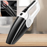 Max Maxb Portable 120W 12V Handheld Cyclonic Car Vacuum Cleaner Wet/Dry  White
