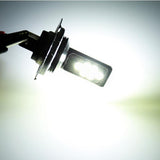 Max 12-SMD 3030 LED Headlight Foglight 60W Hi-Lo Beam Driving DRL