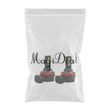 Max 12-SMD 3030 LED Headlight Foglight 60W Hi-Lo Beam Driving DRL