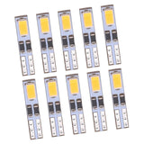 Max 10X White T5-5630-2SMD LED Bulbs High Power Super Bright for Indicator Light