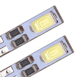 Max 10 x T5 12V 2-5630-SMD LED White Dashboard Gauge Light Car Signal bulbs