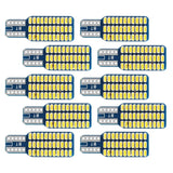 Maxbell DC 12V T10 3014 33SMD LED Bulbs Car Interior Dome Map Lights 10pc Warm White